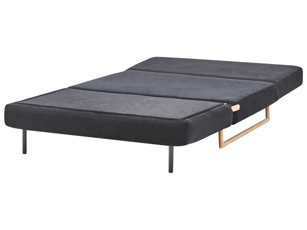 Set da salotto 6 posti JERSLEV Tessuto Nero_1016736