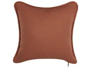Left-Hand Chaise Longue CHEVANNES Boucle Dark Red_942271