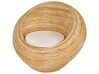 Loungeset 4-zits rotan natuurlijk/beige MAIORI_928325