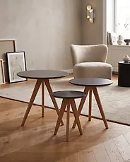 Couchtisch 3er Set VEGAS Grau_1179931
