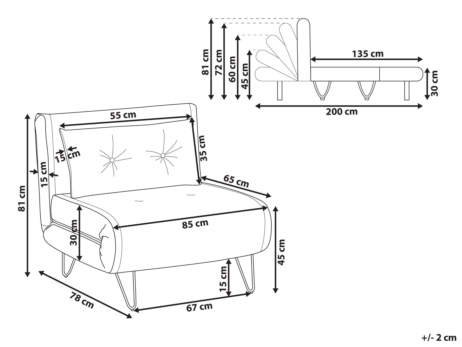 Fabric Sofa Bed Light Grey VESTFOLD_930456 Fabric Sofa Bed Light Grey VESTFOLD_930456