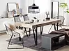 Mesa de comedor ADENA Marrón claro 180 cm 90 cm