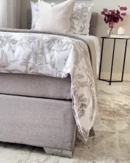 Divan Bed Fabric ADMIRAL 90 x 200 cm (EU Single) Light Grey_997384