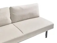 Sofa Bed 3 Seater ROYKKA Fabric Off-White_1071599