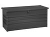 Garden Storage Box 132 x 62 cm Dark Grey CEBROSA_717671