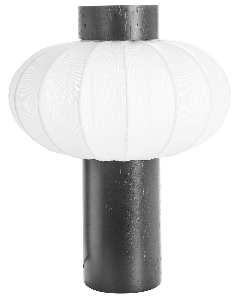 Stolná lampa ABENS Drevo Čierna