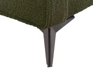 Bed Boucle VALOGNES 160 x 200 cm (EU King Size) Dark Green_930554