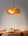 Lampe suspendue en bamboo naturel BALHA_934725