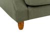 3 Seater Fabric Sofa Green EIKE_918826