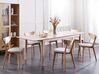 Extending Dining Table 180/240 x 90 cm Light Wood CROSBY_929895