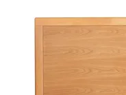 Bed ISTRES 180 x 200 cm (EU Super King) Natural Ash Wood_912601