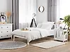 Bed Pine Wood VANNES 90 x 200 cm (EU Single) White