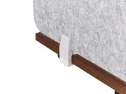 Desk Screen SPLIT 80 x 50 cm Grey_894523