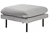 Ottoman VINTERBRO Velvet Grey