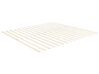 Lit double 140 x 200 cm en bois blanc ROYAN_925893