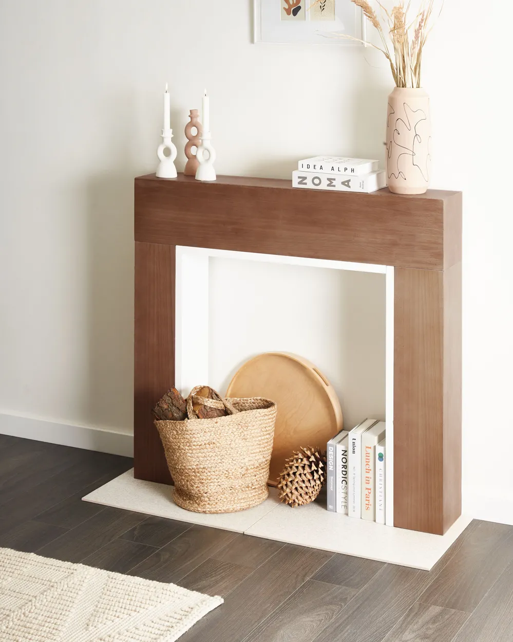 Cornice Caminetto BOYANUP Marrone chiaro_950400