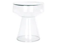 Side Table LAGUNA Glass Transparent_883214