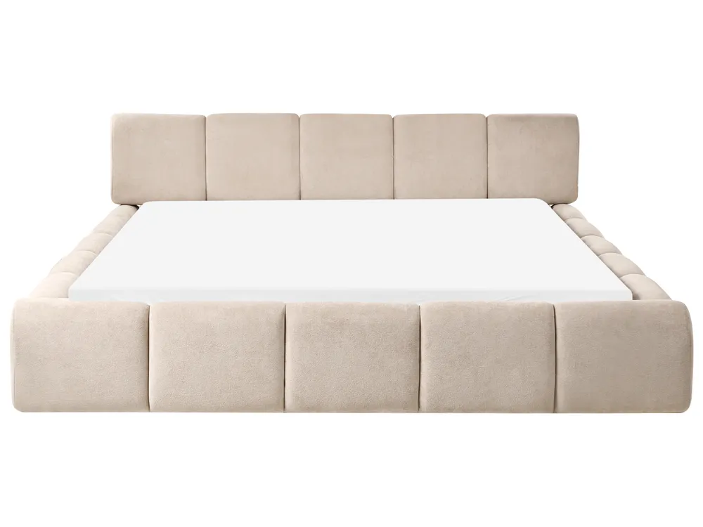 Bed Fabric ORVILLE 180 x 200 cm (EU Super King) Taupe_1025809