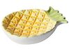 4-częściowy zestaw akcesoriów łazienkowych ananas ceramiczny żółty MAICAO_823182