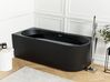 Right Hand Corner Bath 1700 mm x 800 mm Black GOCTA_879110