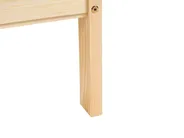 Bett mit Lattenrost Kiefernholz MADONE 140 x 200 cm Hellbraun_1131077