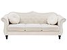 Sofa 3 Seater SKIEN Velvet Light Beige