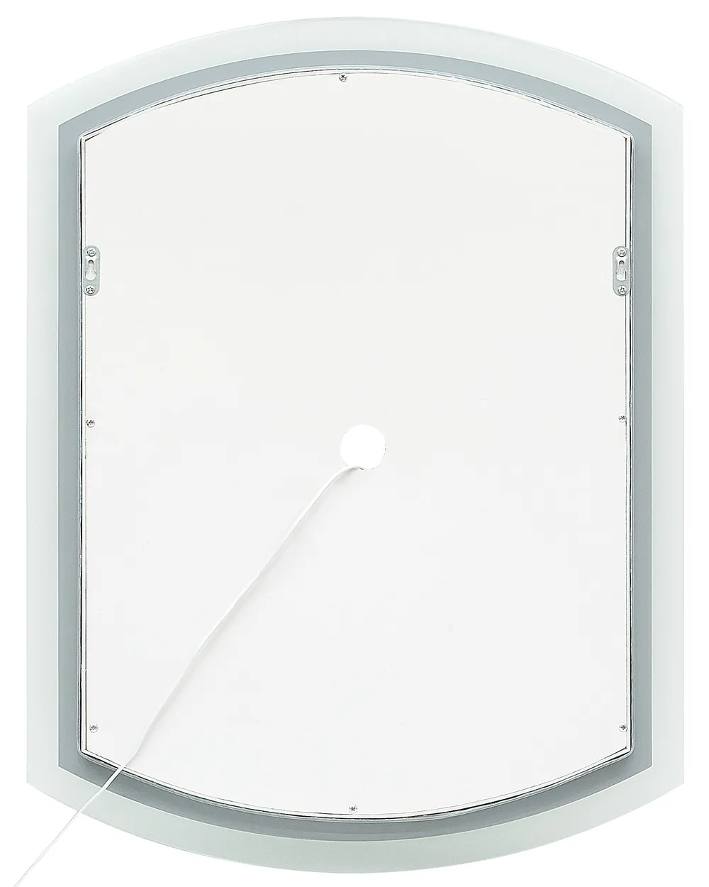 Lustro łazienkowe LED BEZIERS 60 cm 78 cm Srebrny_844364