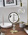 Espejo de maquillaje LED CLAIRA Dorado
