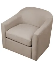 Swivel Armchair MAGNOR Fabric Taupe_966260