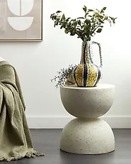 Wazon dekoracyjny MALAKKA 34 cm Ceramika Kolorowy_1184967