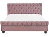 Velvet EU Super King Size Waterbed Pink AVALLON  _846895