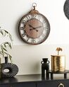 Wall Clock ø 52 cm Brown ALCOBA_827746