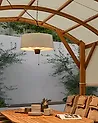 Hanging Infrared Patio Heater ASCEA 1500 W Light Grey