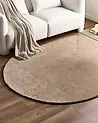 Shaggy Rug DEMRE Sand Beige 160 x 230 cm