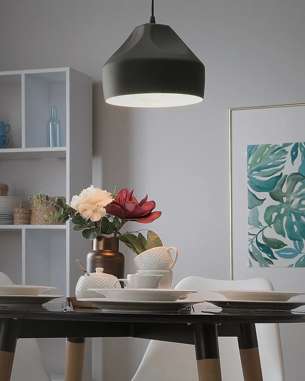 Pendant Lamp EVINOS Metal Black_1176382