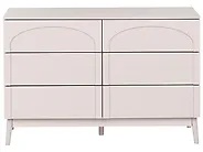6 Drawer Chest BOULIA Light Beige_1169126