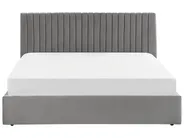 Ottoman Bed VION Velvet Grey 180 x 200 cm (EU Super King)_826764