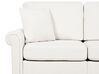 Fabric Living Room Set White GINNERUP_894746