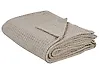 Bedspread CHAGYL Cotton 150 x 200 cm Taupe