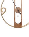 Reloj de pared madera clara ø 50 cm MULHOUSE_795765