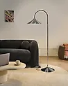Lampadaire SAVEGRE Métal Argenté