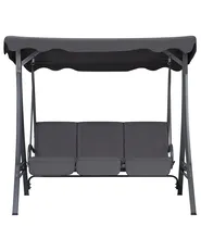 Patio Swing GARBO Metal Dark Grey_683693