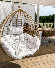 Hanging Chair ARSITA PE Rattan Natural_884523