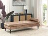 Daybed taupe velour 180 x 70 cm USSEL_931792