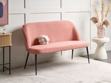 2 Seater Kitchen Sofa Pink OSBY