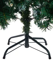 Sztuczna choinka świąteczna LED PALOMAR 120 cm Ciemnozielony_813109