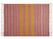 Blanket NAIKHU Cotton 130 x 170 cm Light Red_834442