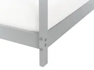Kids Bed House Pine Wood ORLU 90 x 200 cm (EU Single) Grey_911143