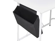 Biurko ARAMINGO 120 cm 60 cm ze schowkiem Biały_1044321