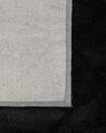 Tappeto shaggy nero 80 x 150 cm EVREN_758525